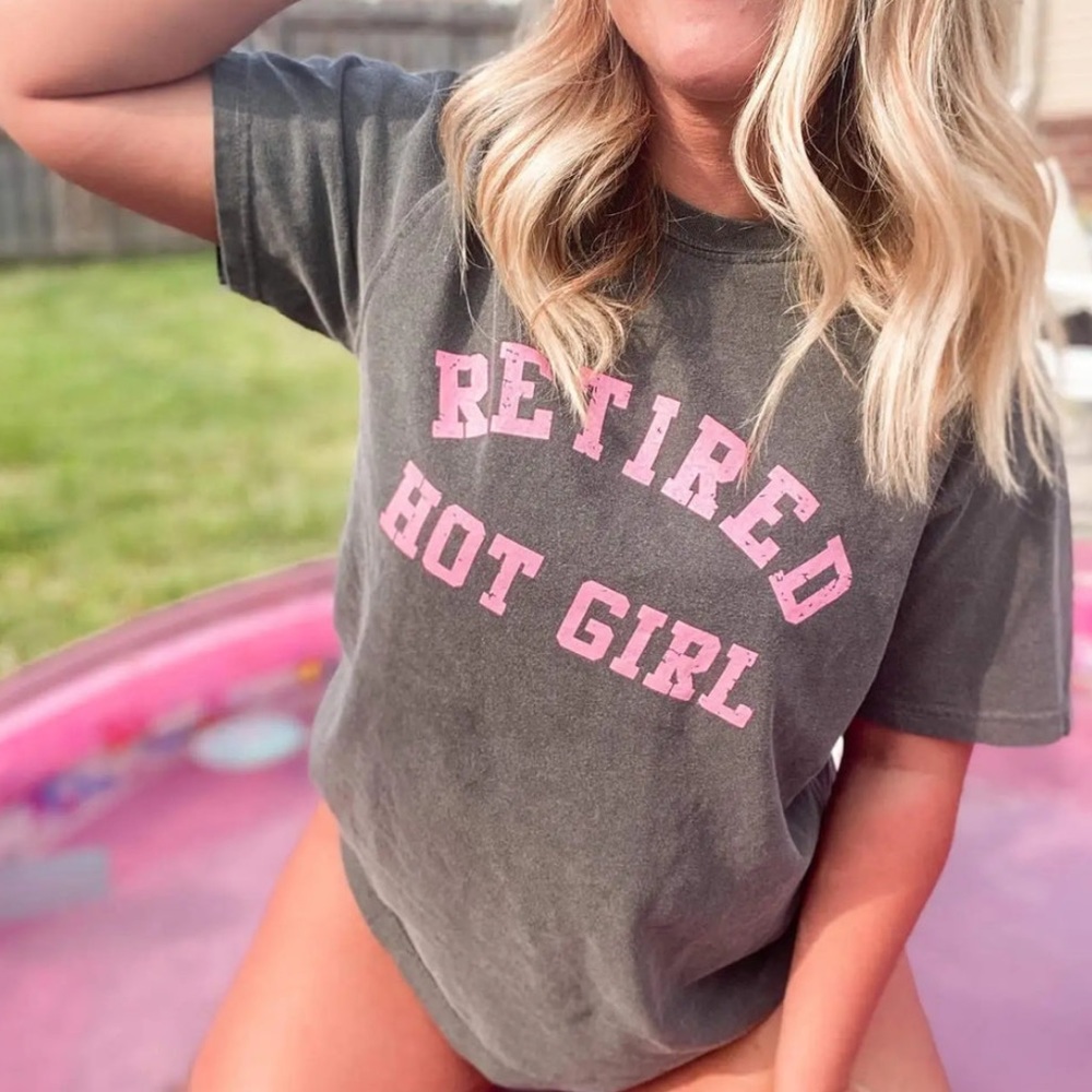 Retired Hot Girl T-shirt